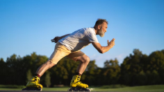 Користь для здоров'я від катання на роликових ковзанах