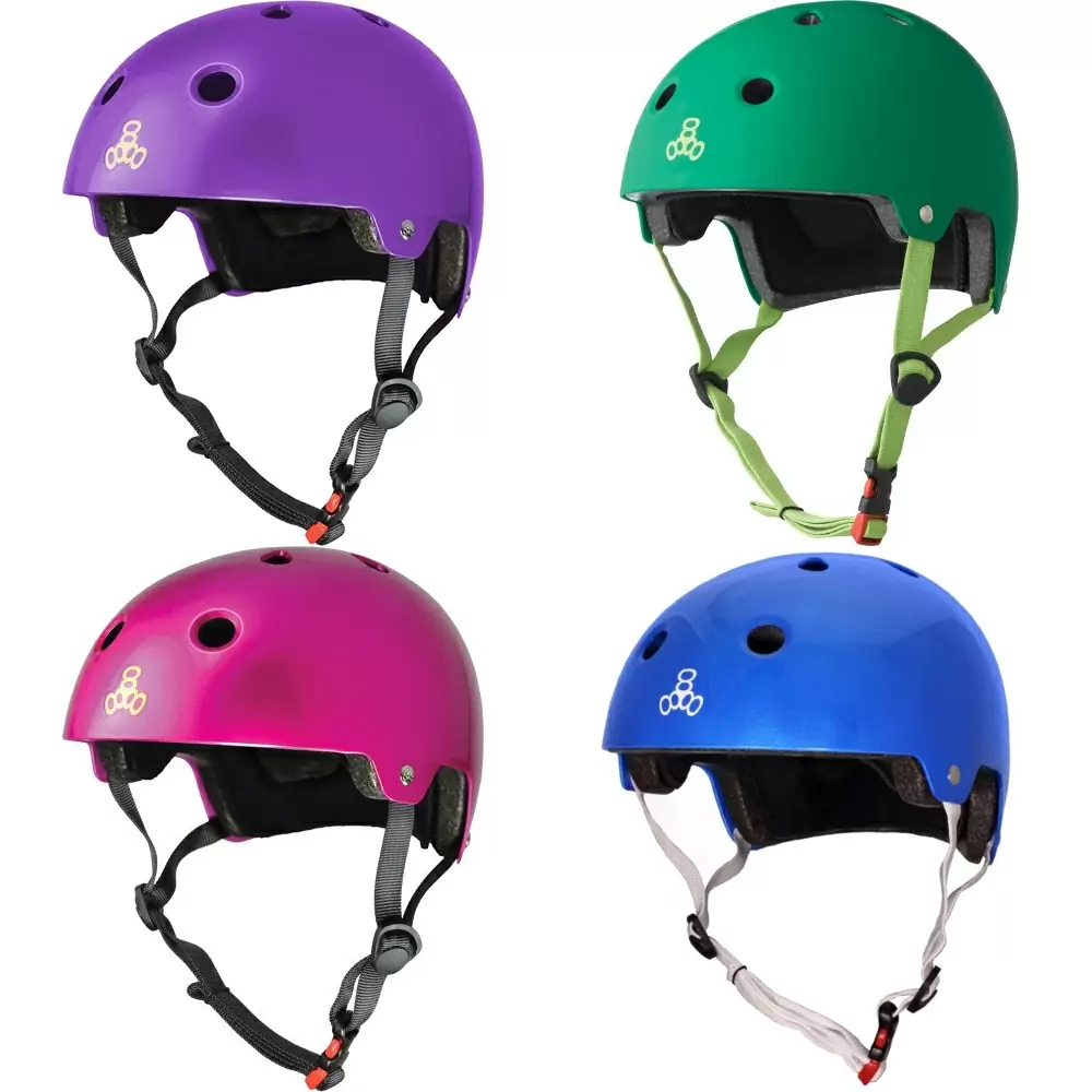 Шоломи для роликів Triple Eight Brainsaver Dual Certified Helmet — <Фото №1>