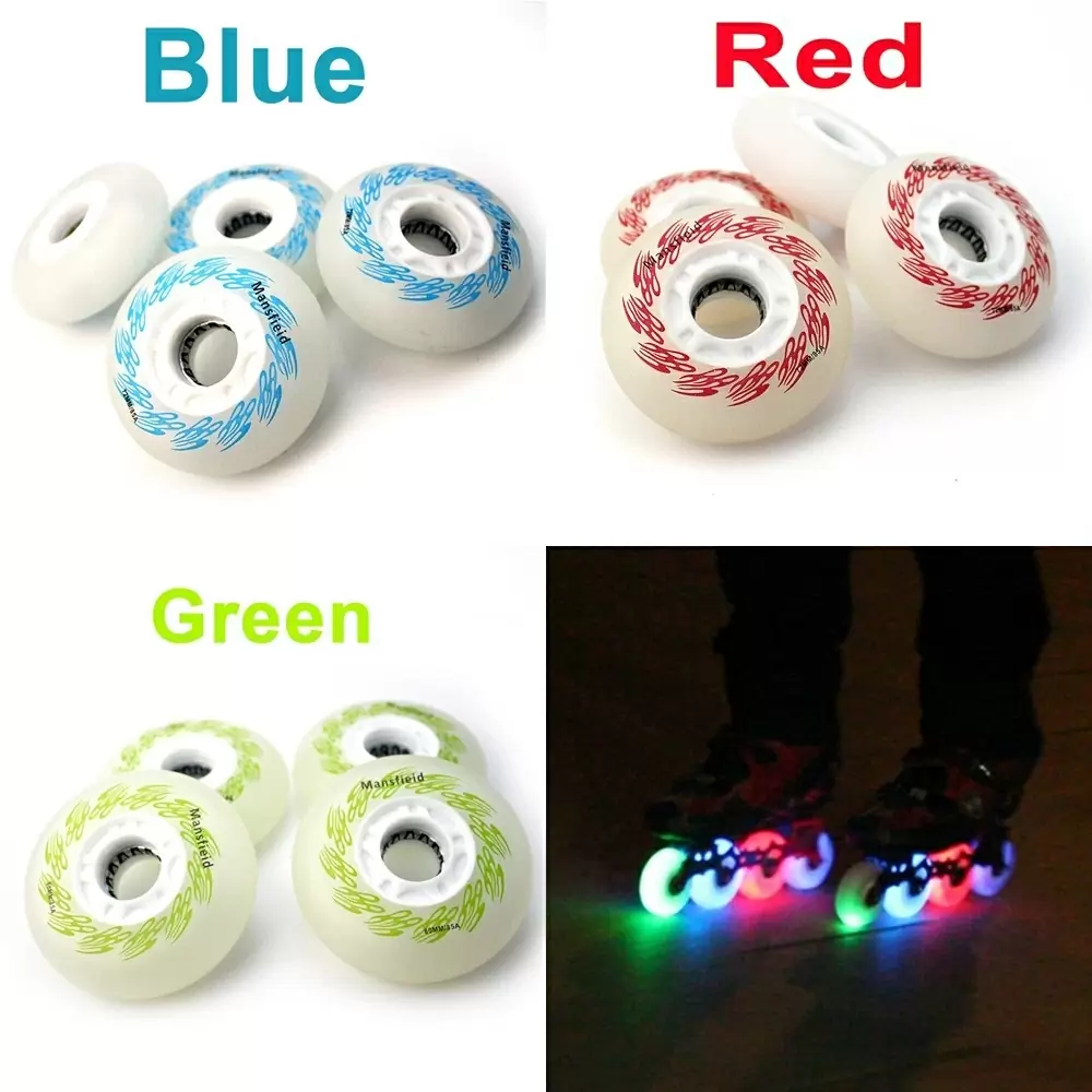 Колеса для роликів Mansfieid які світяться — <Фото №1>
