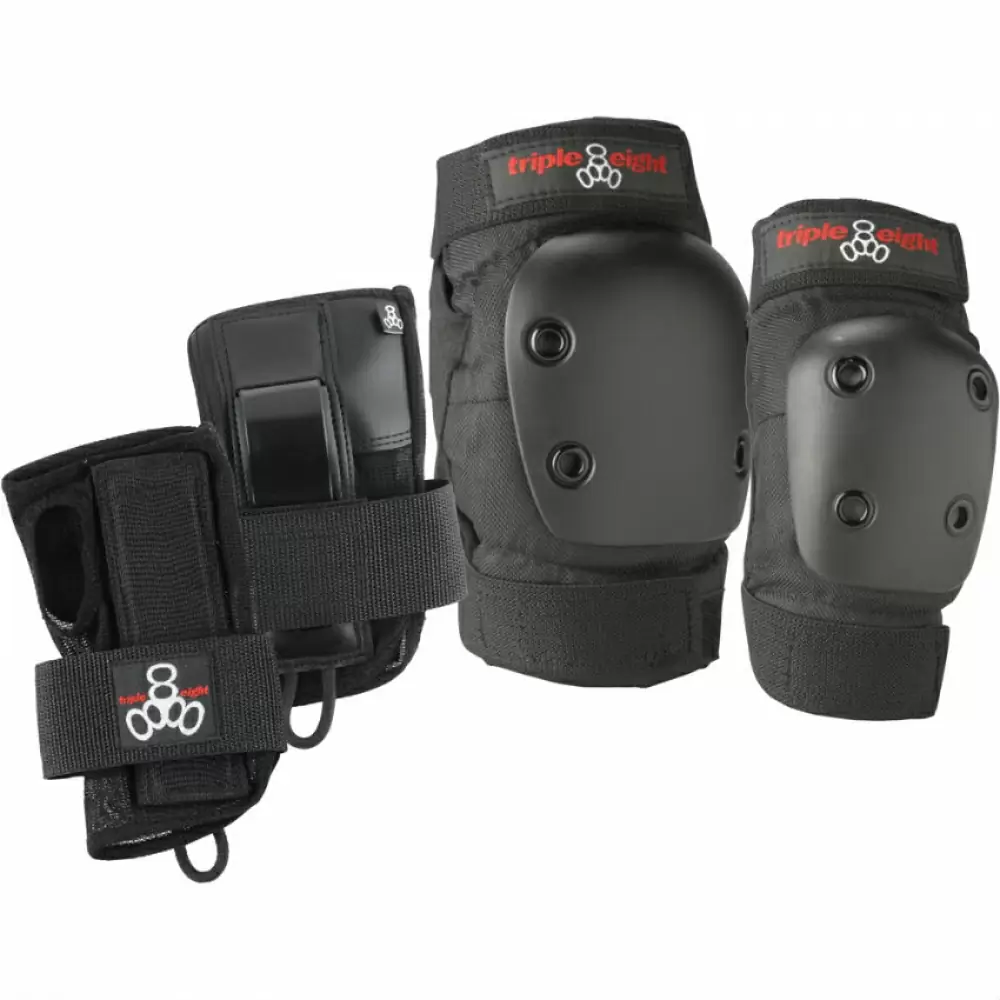 Набір захисту для роликових ковзанів Triple Eight jr derby 3-pack — <Фото №1>