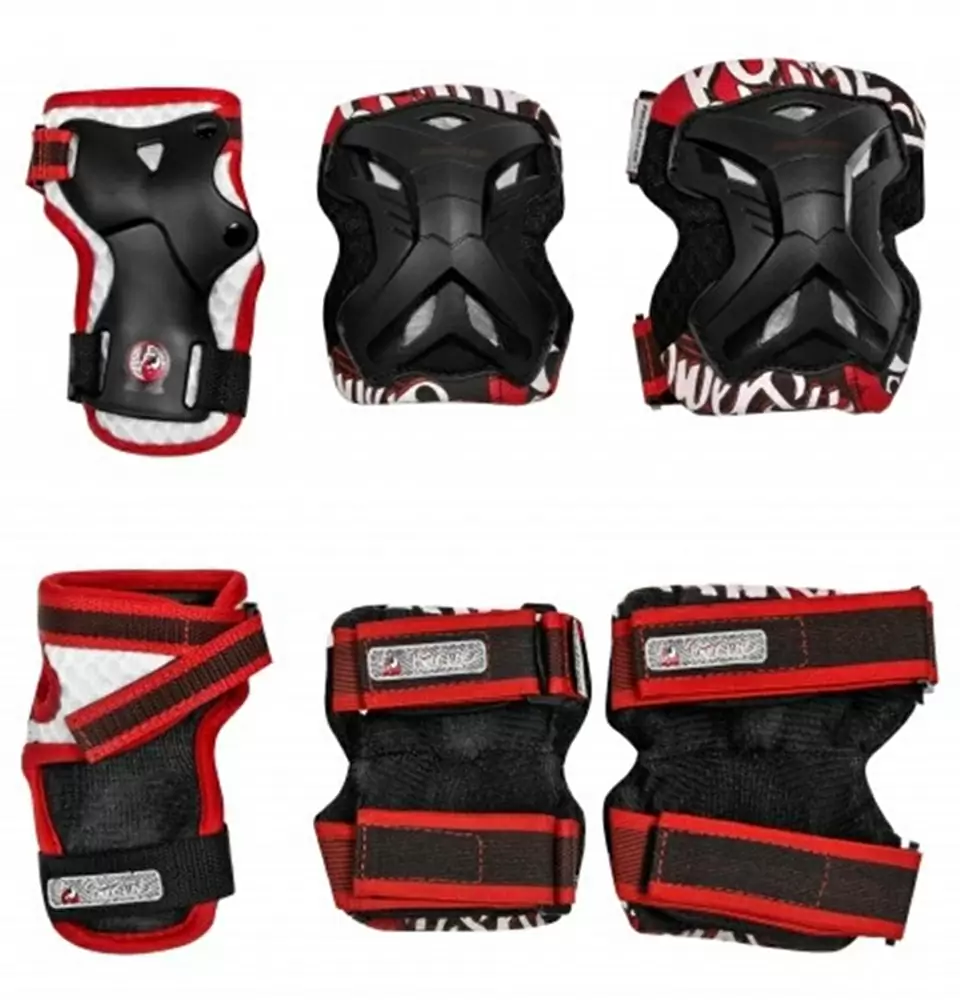 Дитячий захист для роликових ковзанів Powerslide Protection Pro Robot tri-pack — <Фото №2>