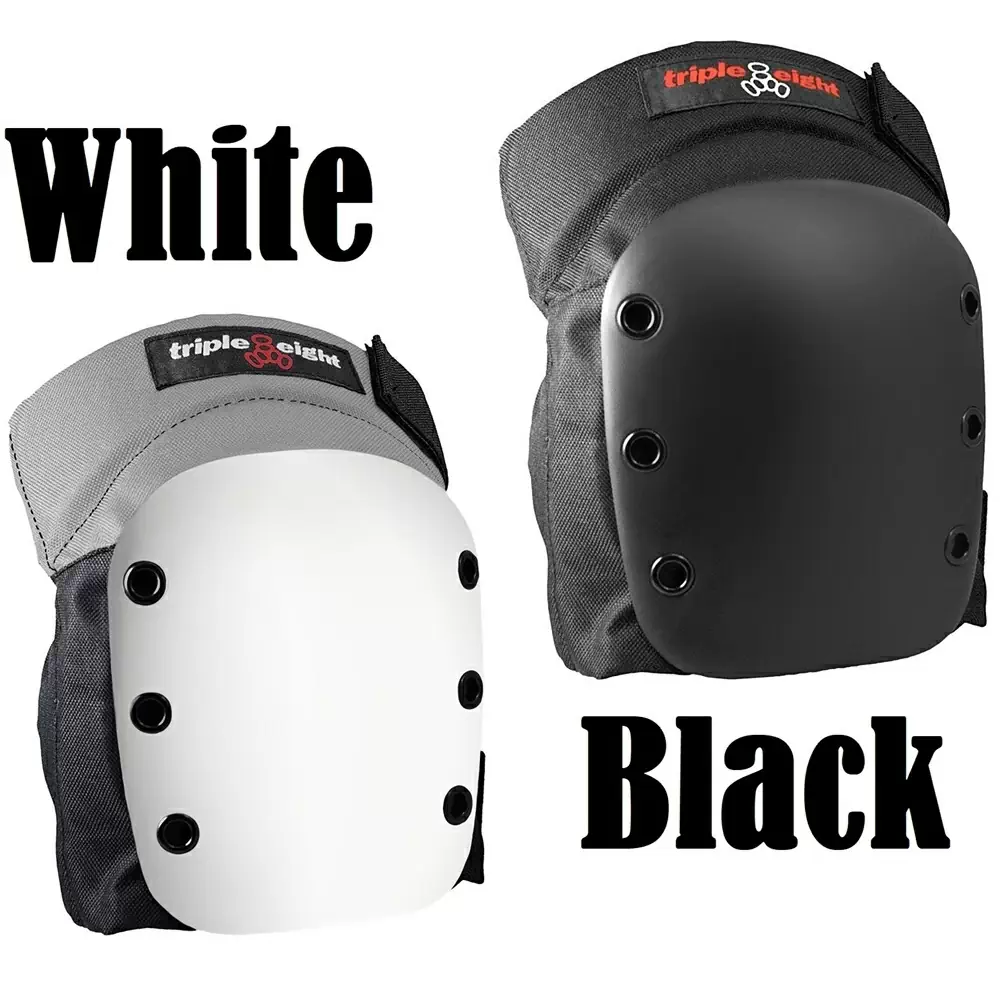 Triple Eight Street Knee Pads White — <Фото №1>