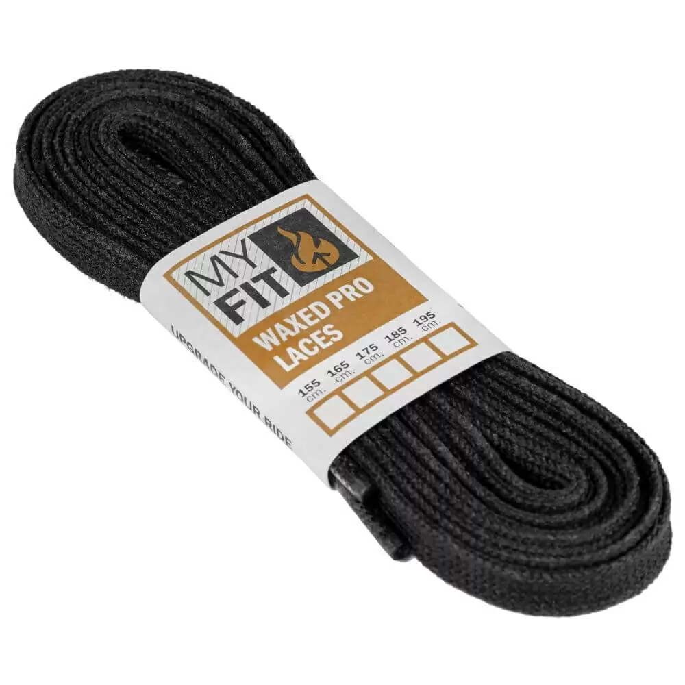Шнурки Powerslide MyFit Waxed Laces Pro Black