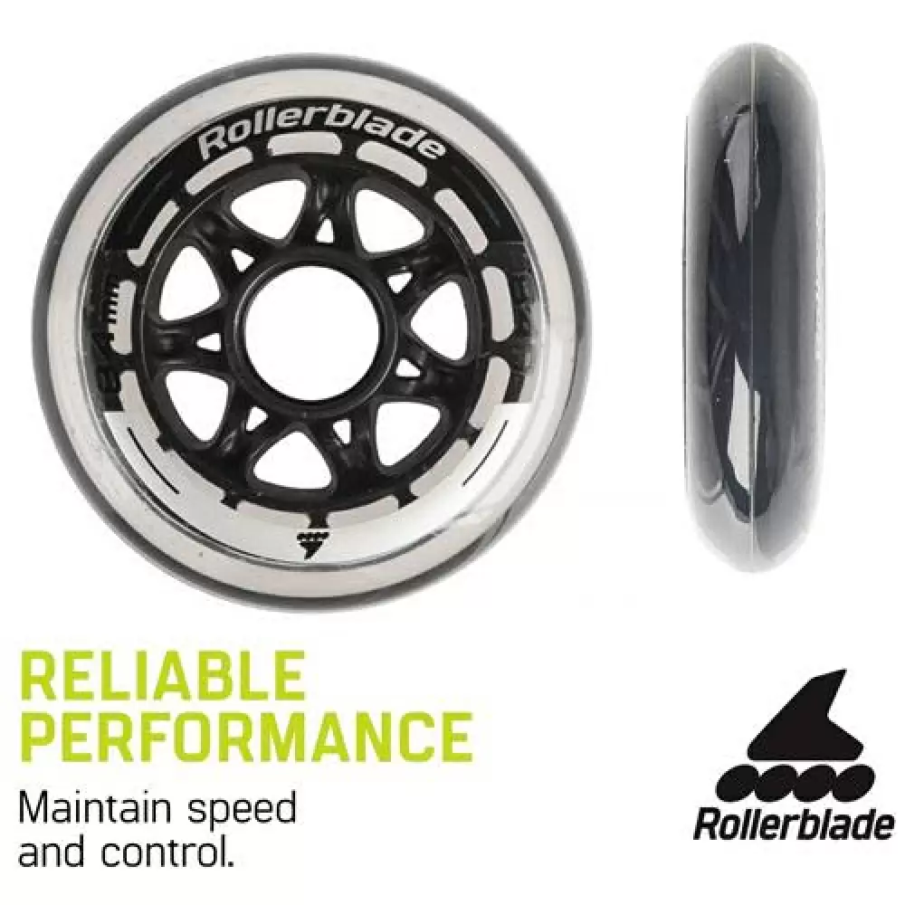 Колеса для роликів Rollerblade Wheels Inline Skating 84mm 84A (8 шт) — <Фото №1>