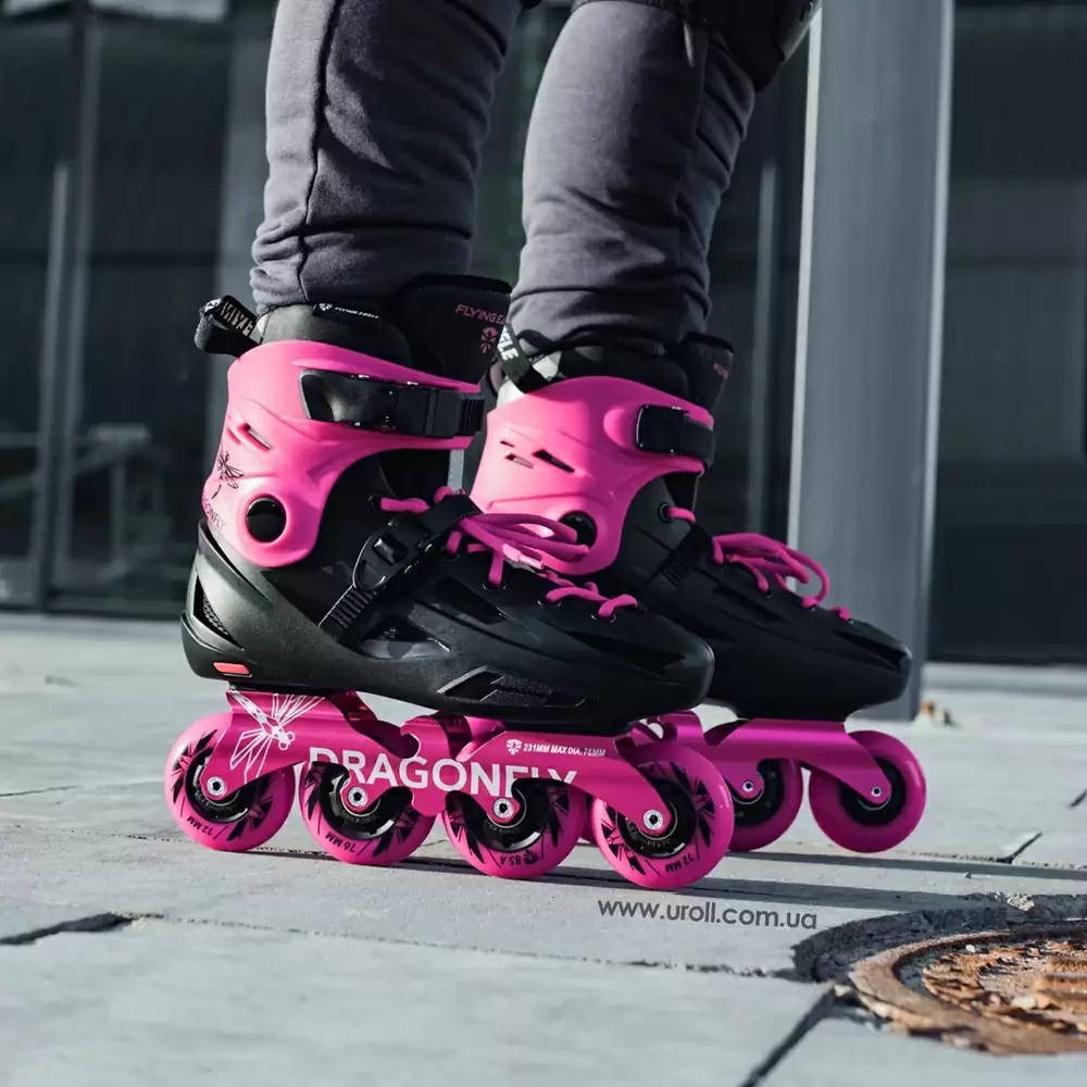 Flying Eagle Dragonfly Pink ролики для жінок — <Фото №3>