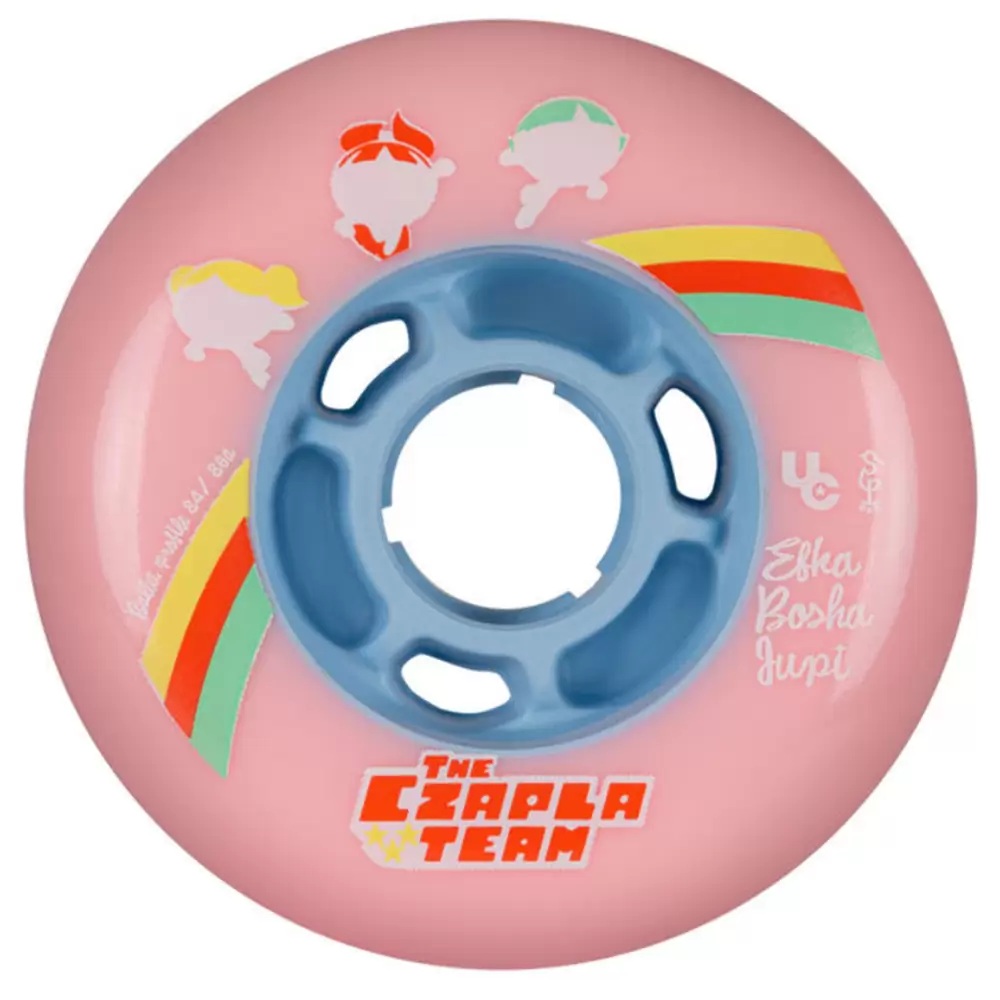 Колеса на роликові ковзани Undercover Czaplas Sisters Bullet Radius 84mm/86A 6-Pack — <Фото №1>