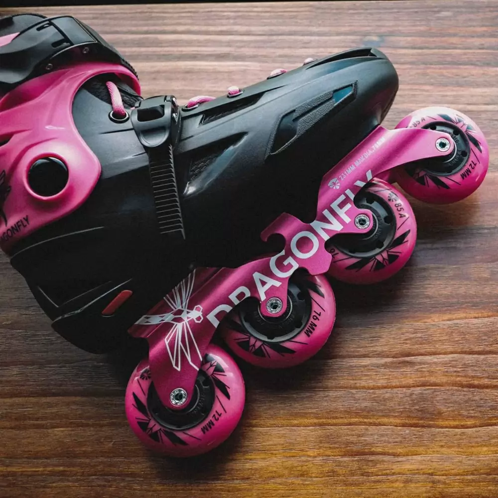 Жіночі роликові ковзани Flying Eagle Dragonfly Pink — <Фото №2>
