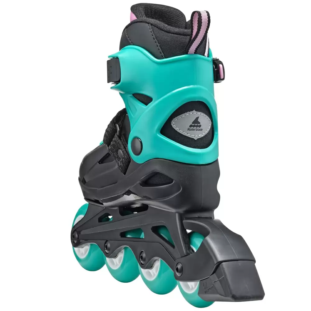Rollerblade Fury Black Sea Green дитячі роликові ковани для дівчаток — <Фото №3>