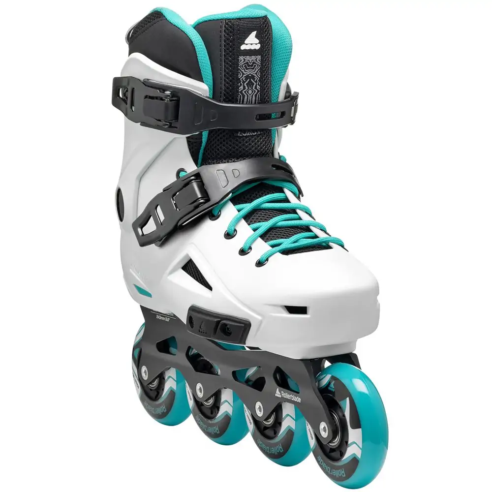 Жіночі ролики Rollerblade Lightning W White Aqua — <Фото №3>