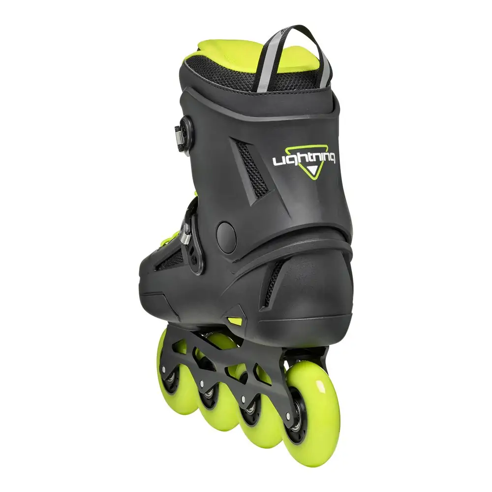 Ролики Rollerblade Lightning Black/Lime — <Фото №3>