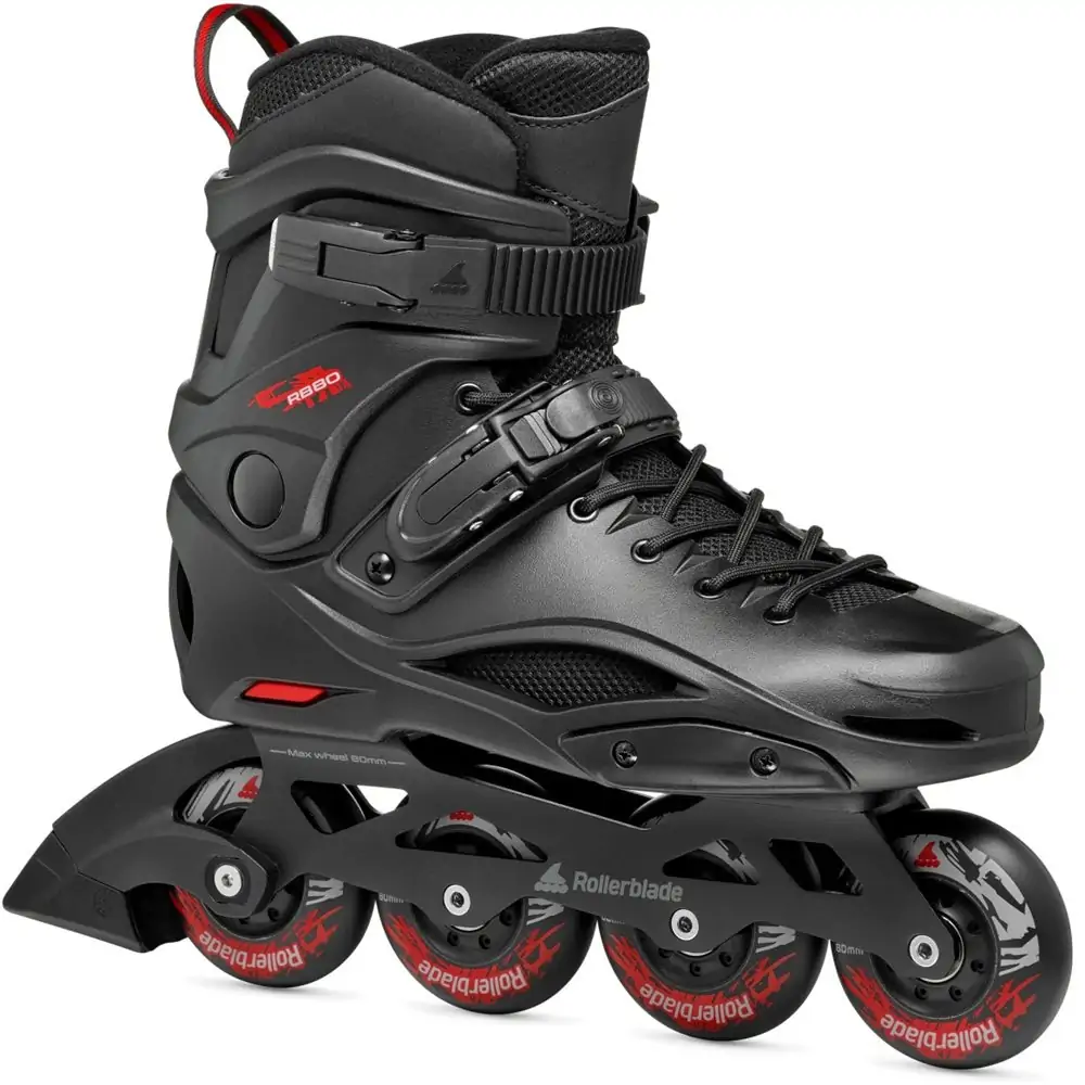 Чоловічі ролики Rollerblade RB 80 Black/Red — <Фото №1>
