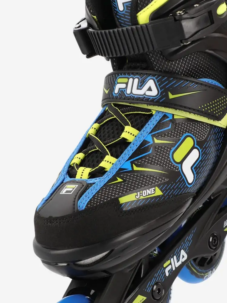 Дитячі ролики  Fila J-One Combo 2 Set Blue Lime — <Фото №2>