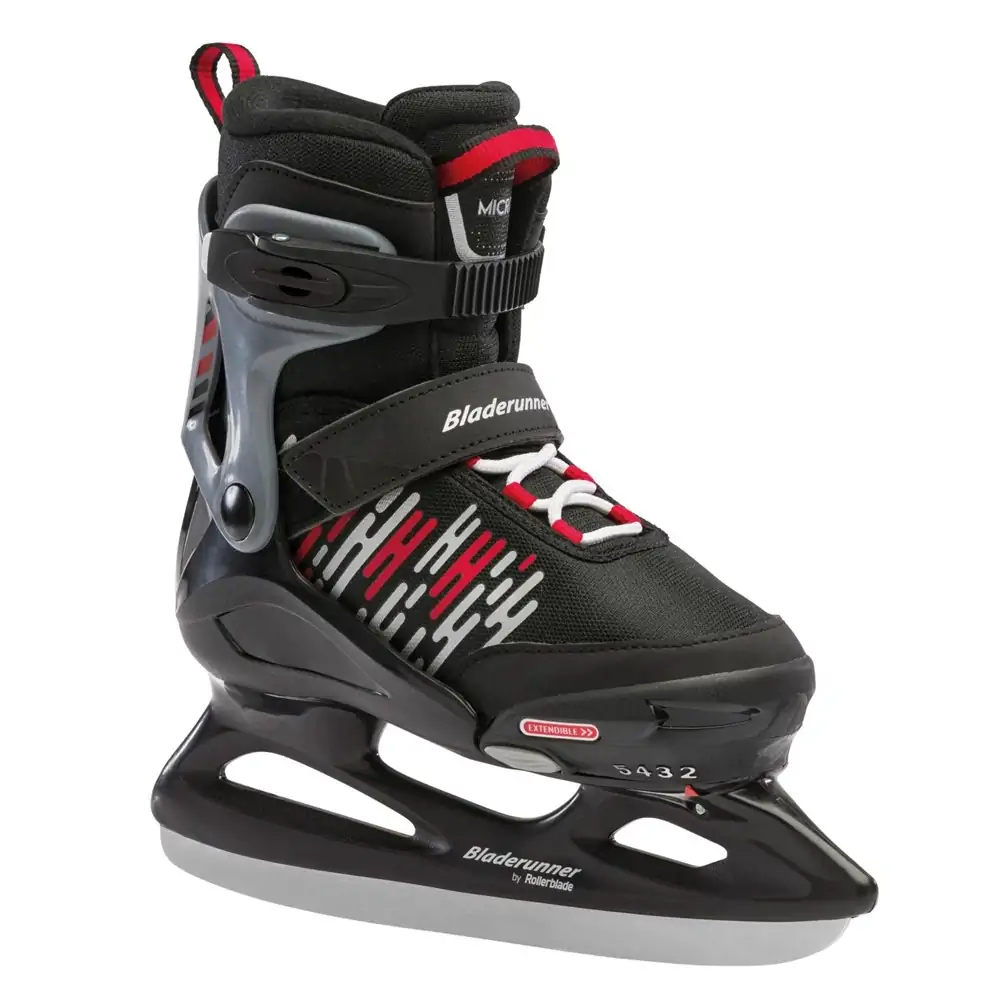 Дитячі розсувні ковзани Rollerblade Bladerunner Micro Ice Black White — <Фото №1>