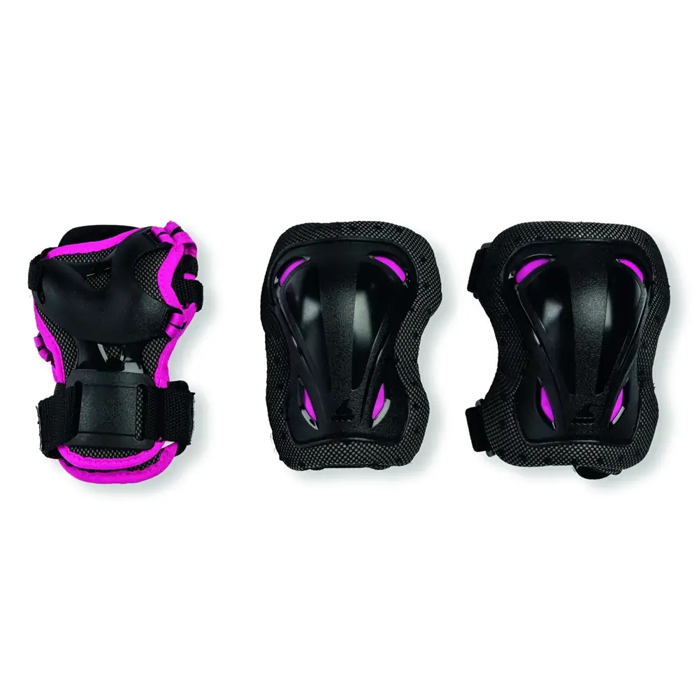 Комплект захисту для роликів Rollerblade Skate Gear Junior 3 раск Pink — <Фото №1>