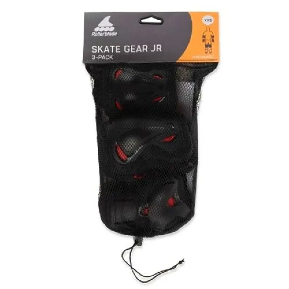 Дитячий комплект захисту для роликів Rollerblade Skate Gear Junior 3 раск Red — <Фото №3>