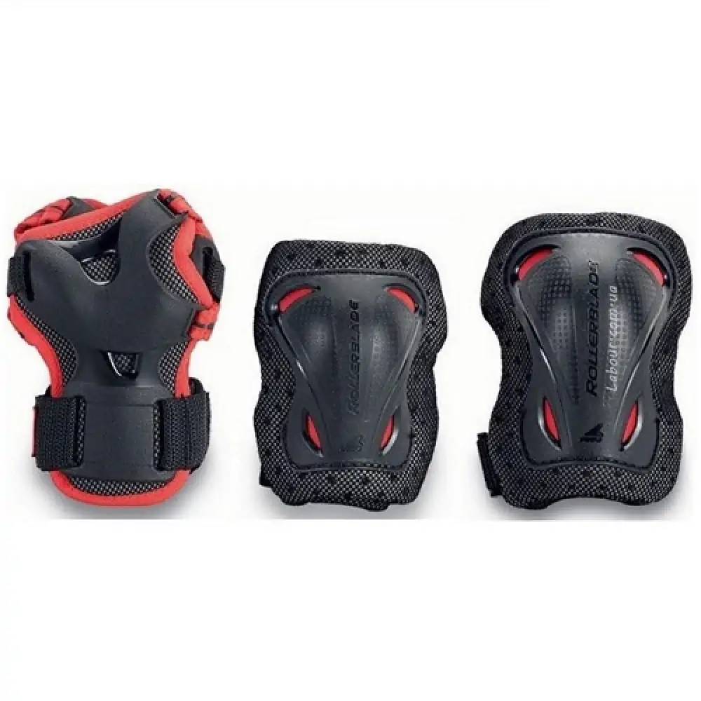 Комплект захисту для дітей Rollerblade Skate Gear Junior 3 раск Red — <Фото №1>
