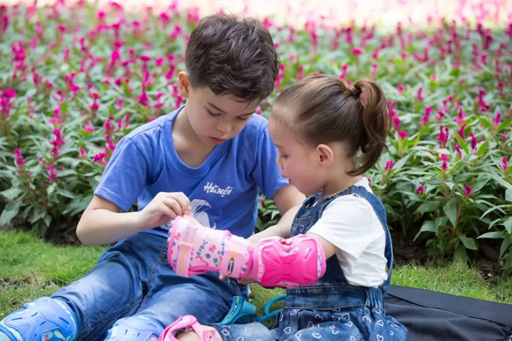 Захист дитячий для роликів Micro Impact Pink — <Фото №2>