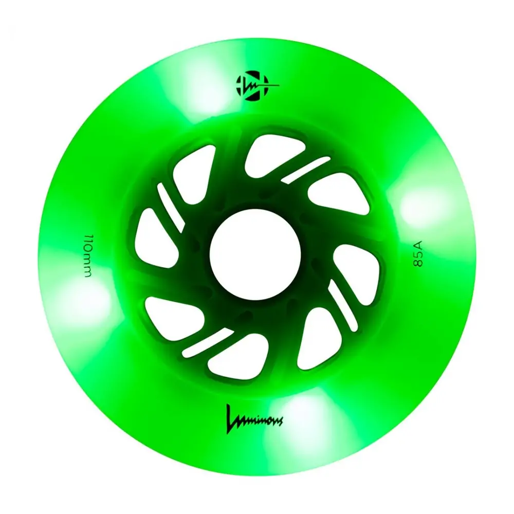 Колеса для роликів FR Skates Luminous 6-pack 110mm Green Apple Glow — <Фото №2>