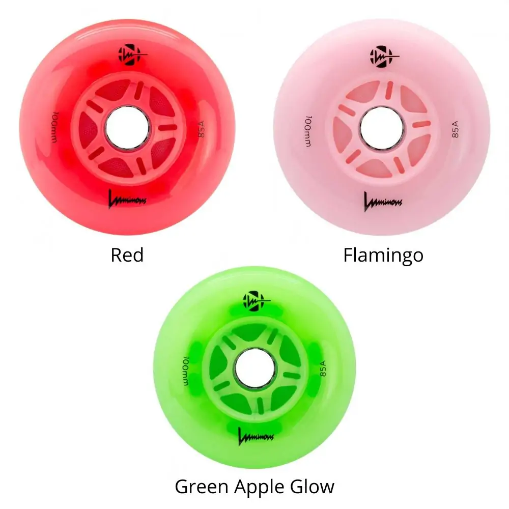 Колеса світяшки FR Luminous 100mm 6шт — <Фото №1>