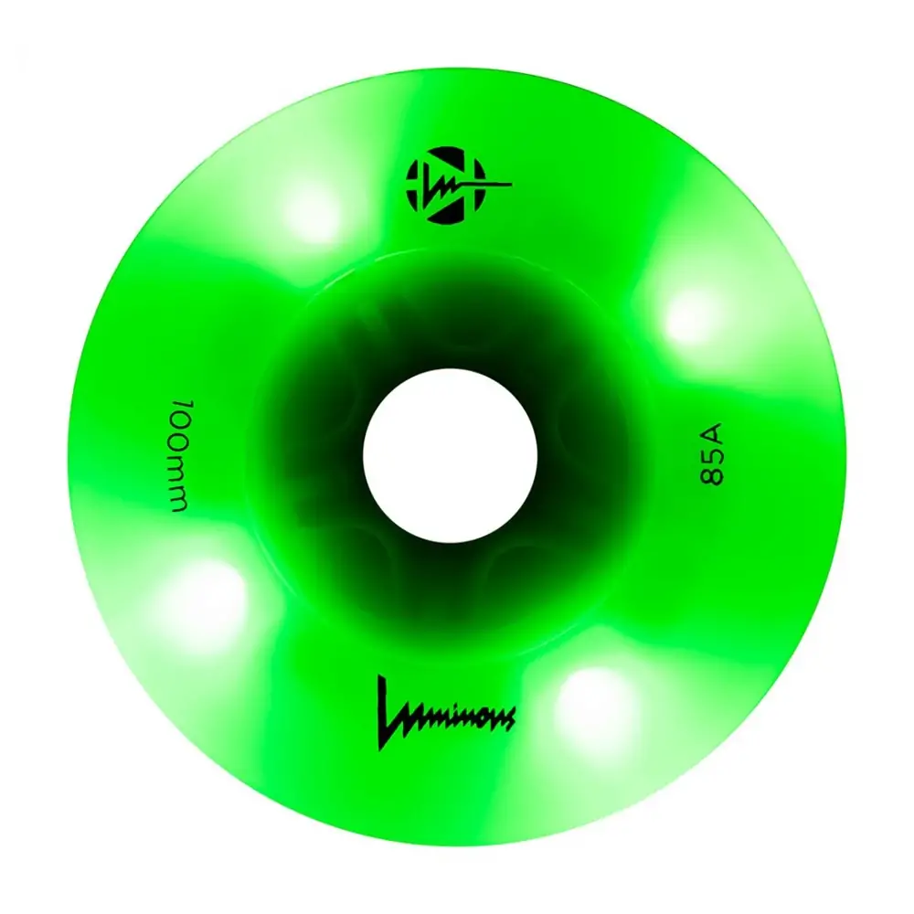 Колеса для роликів FR Luminous 100mm Green Apple Glow — <Фото №4>
