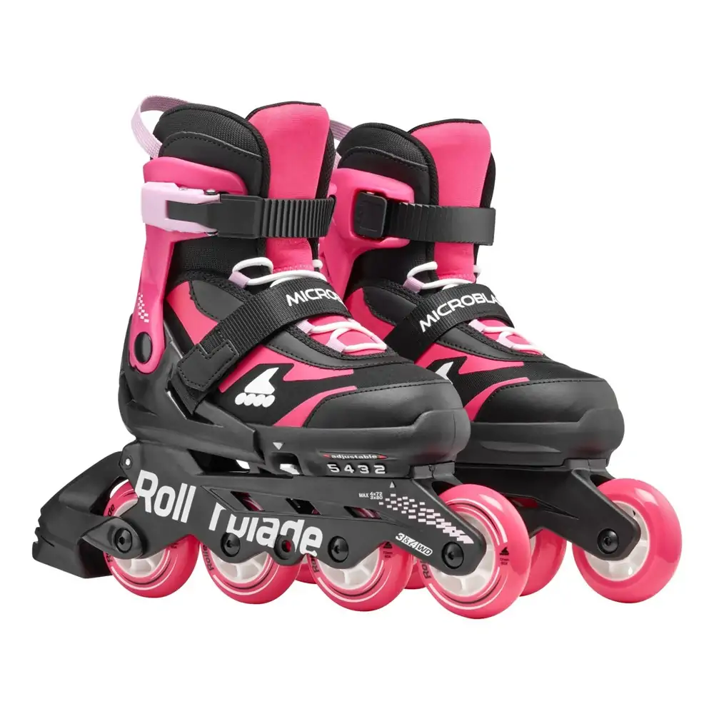 Ролики для дітей Rollerblade Microblade G Black Pink — <Фото №4>