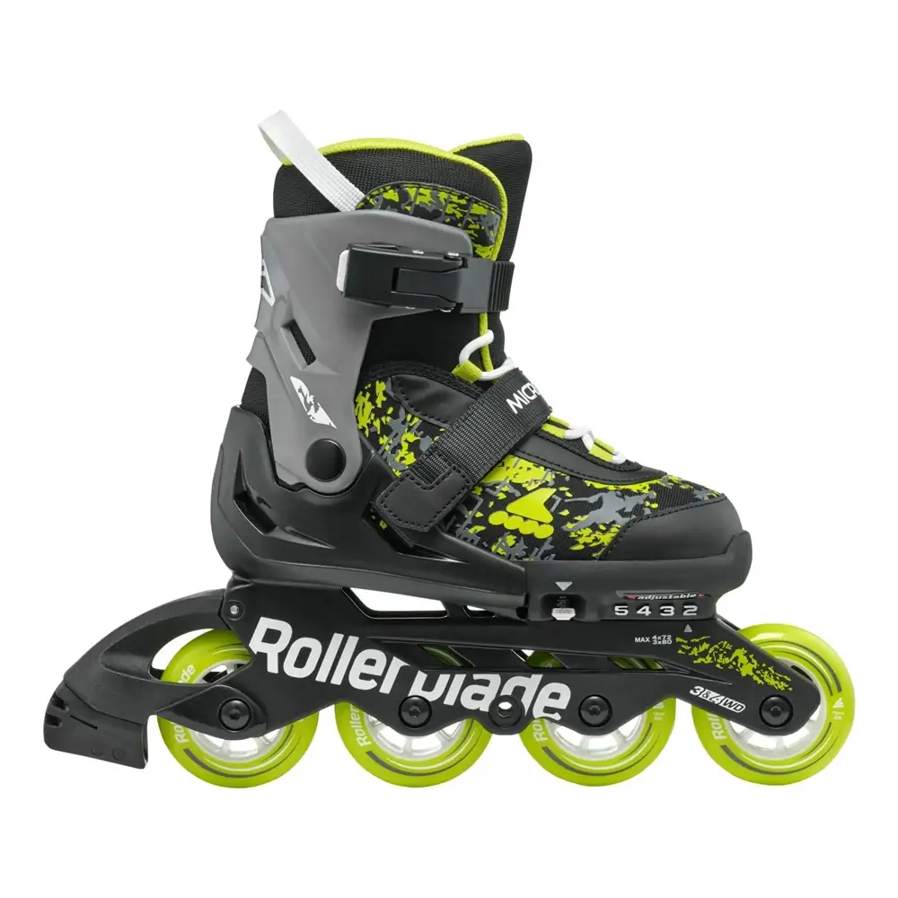 Rollerblade Microblade SE Black/Lime дитячі ролики — <Фото №4>