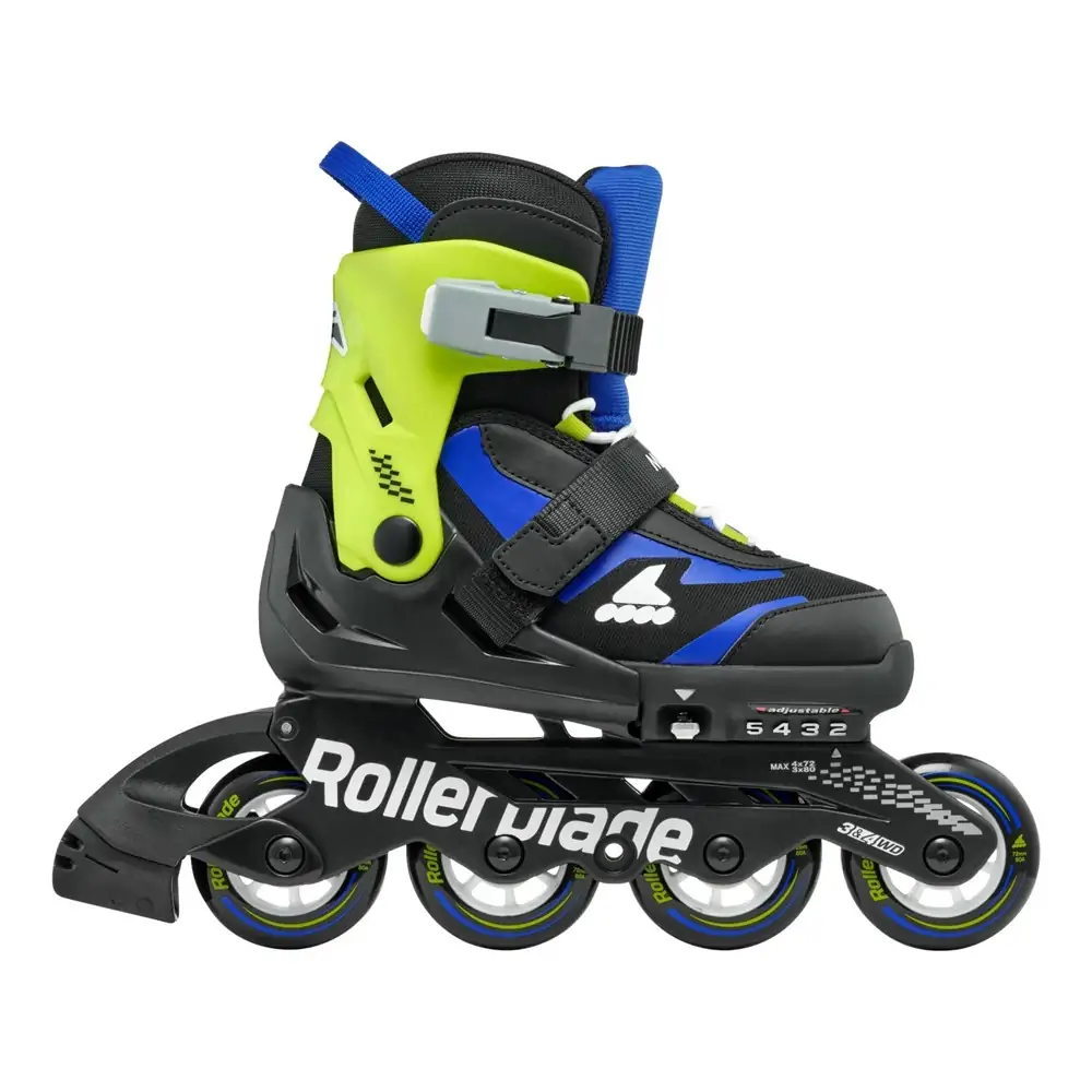 Дитячі ролики Rollerblade Microblade Black Blue — <Фото №3>