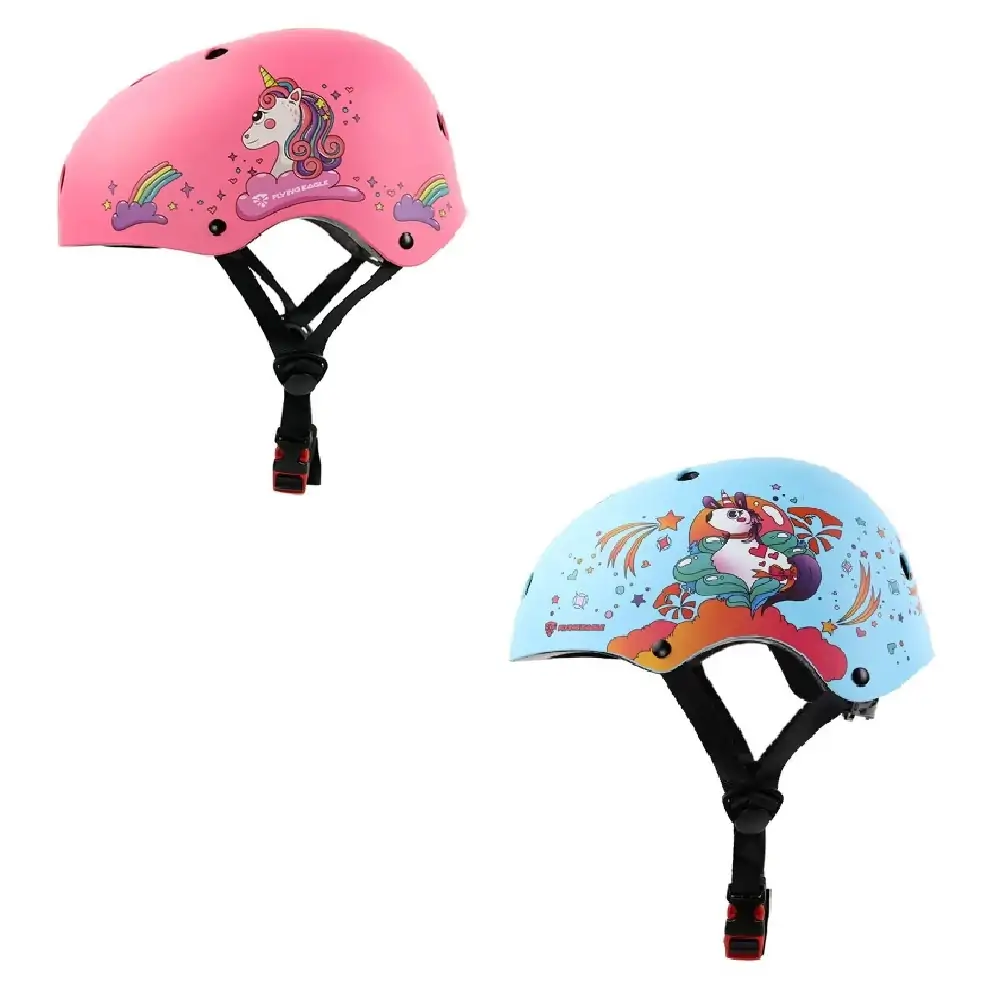 Шолом дитячий для роликів Flying Eagle Rider Pink — <Фото №1>