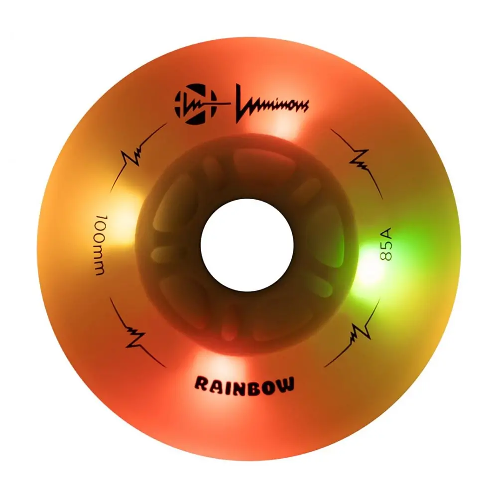 Колеса для роликів FR Luminous Rainbow 100mm/85A 6-pack — <Фото №4>
