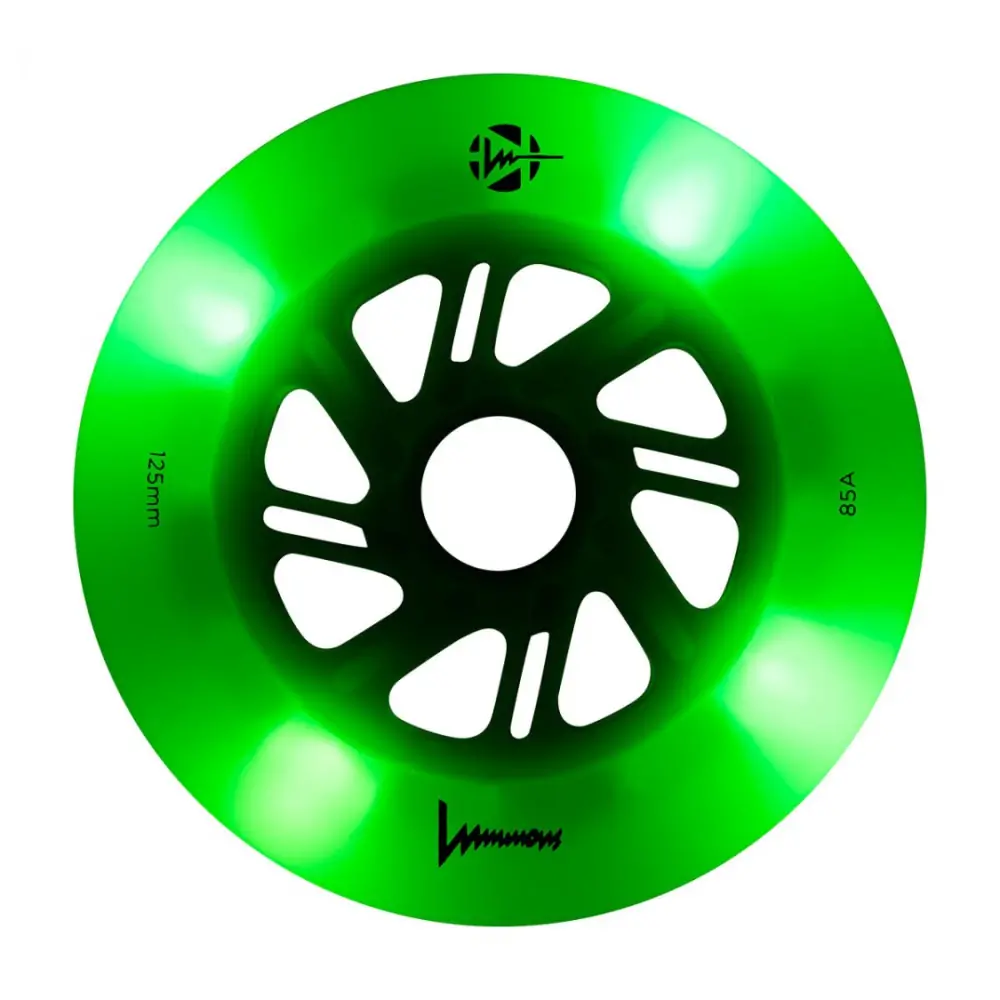 Колеса для роликів FR Skates Luminous 125mm/85A 6-pack — <Фото №2>