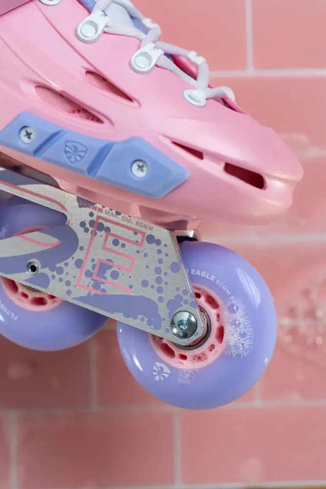 Яскраві ролики Flying Eagle F5s Eclipse Pink — <Фото №4>