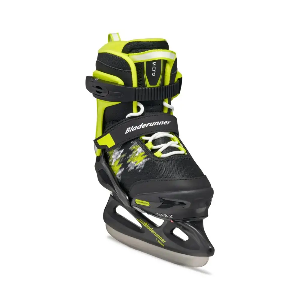 Ковзани для дітей Rollerblade Bladerunner Micro Ice Black Lime — <Фото №3>