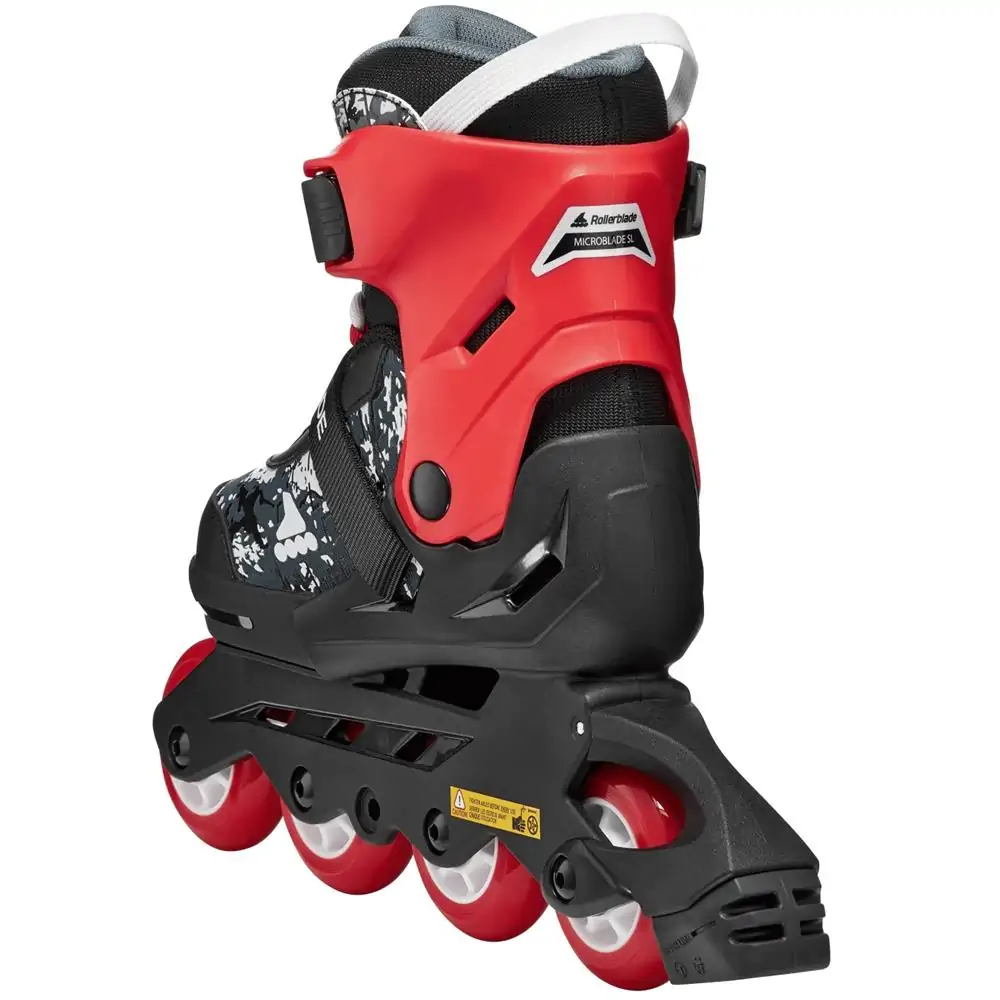 Ролики дитячі Rollerblade Microblade SL Black Red — <Фото №5>