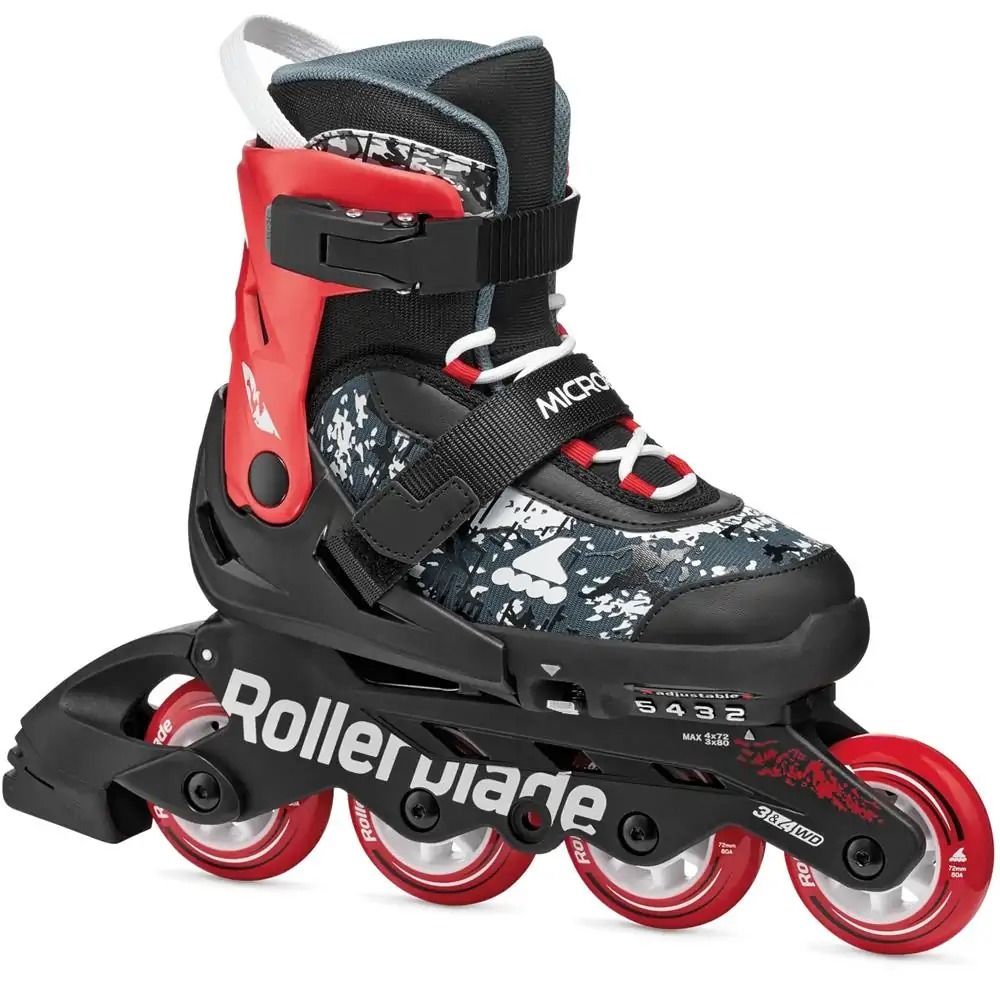 Дитячі ролики Rollerblade Microblade SL Black Red — <Фото №1>