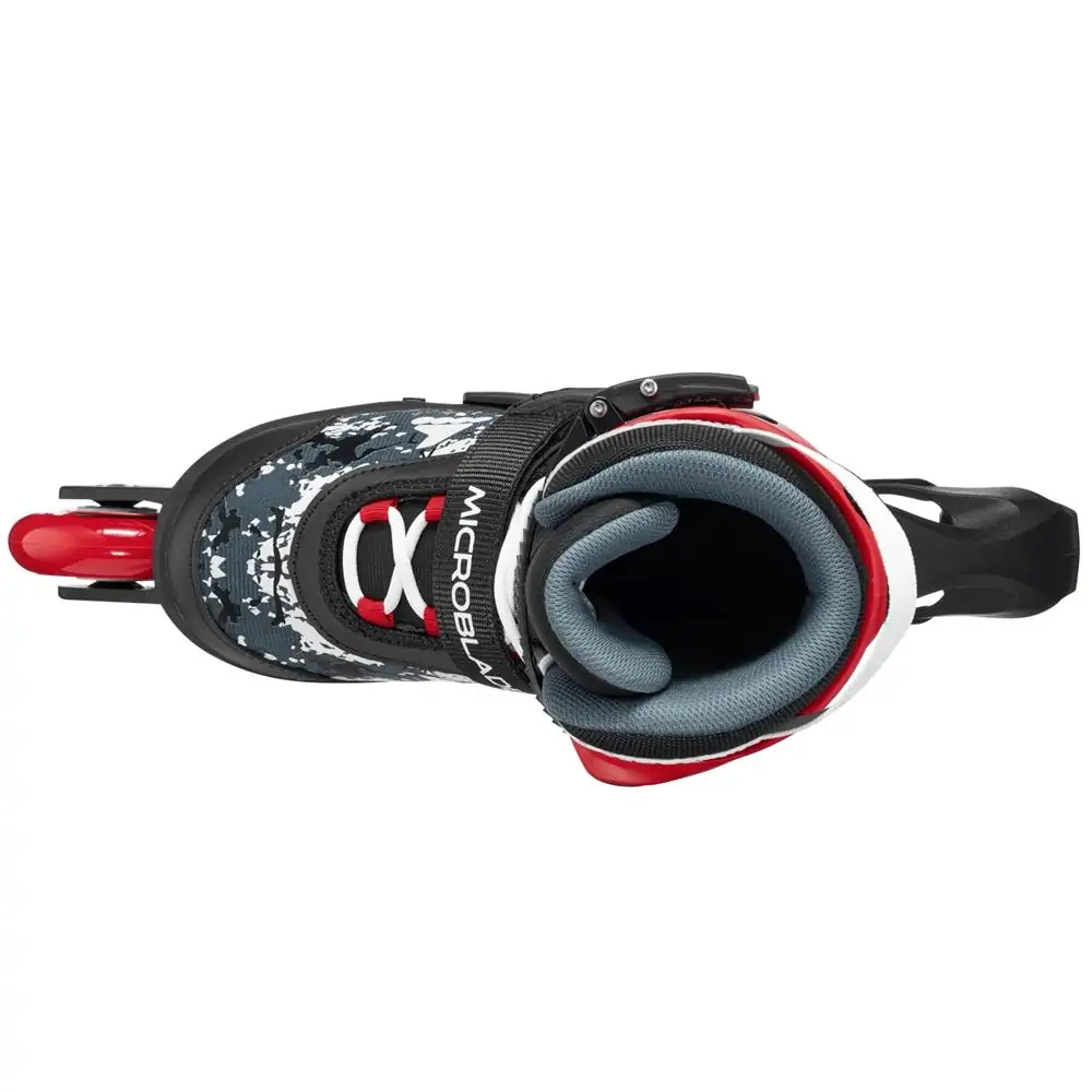 Роликові ковзани Rollerblade Microblade SL Black Red — <Фото №4>