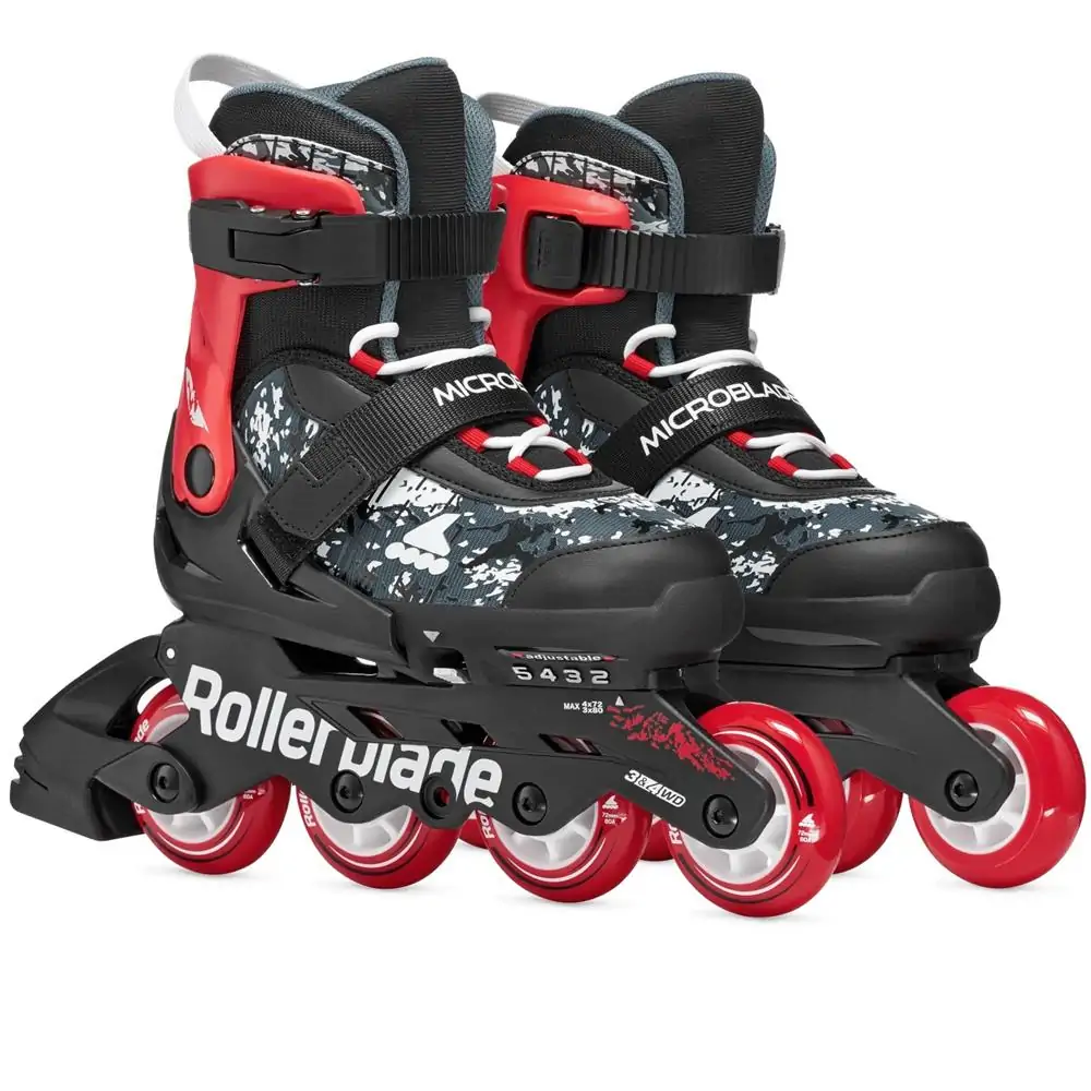 Ролики Rollerblade Microblade SL Black Red — <Фото №3>