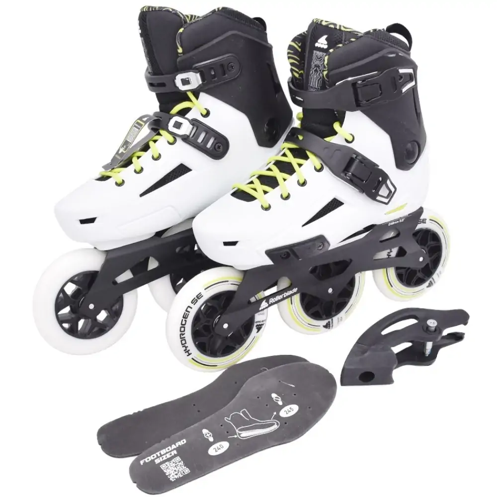Комплектация роликов Rollerblade Lightning 110 White Black — <Фото №3>