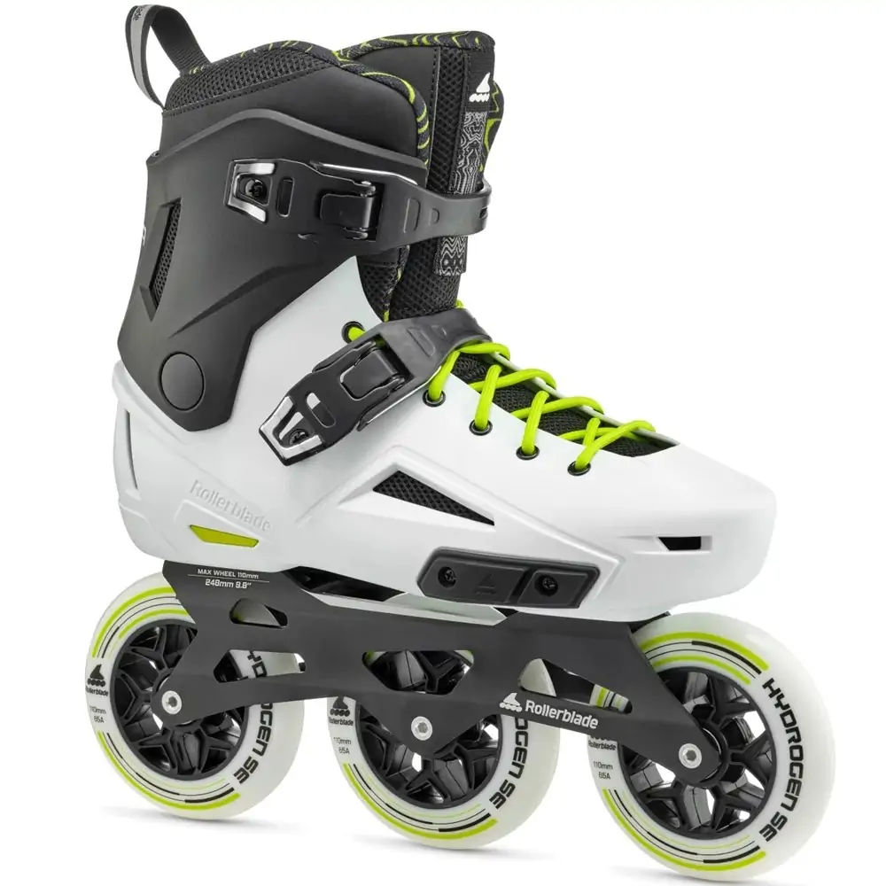 Ролики Rollerblade Lightning 110 White Black — <Фото №1>
