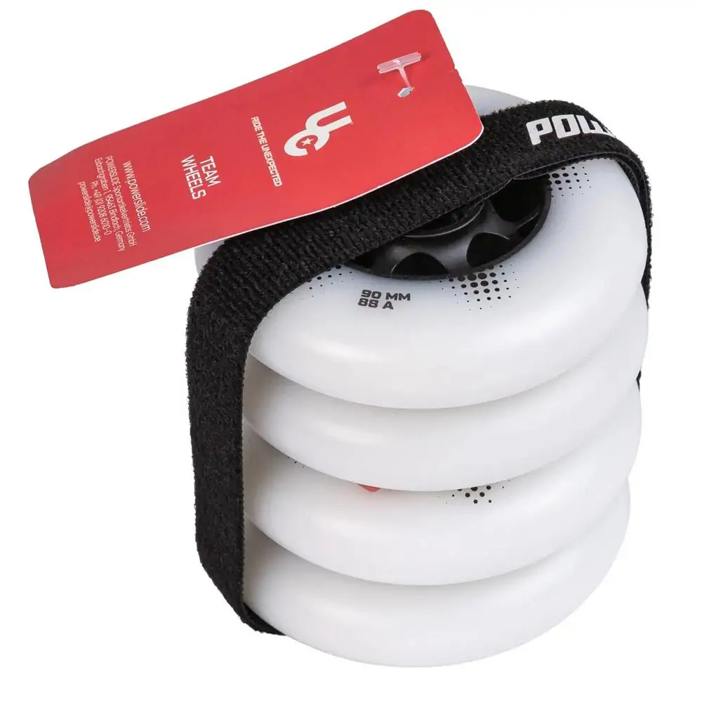 Профессиональные колса для роликов Undercover Team Pro White 90mm 88A 6-pack — <Фото №3>