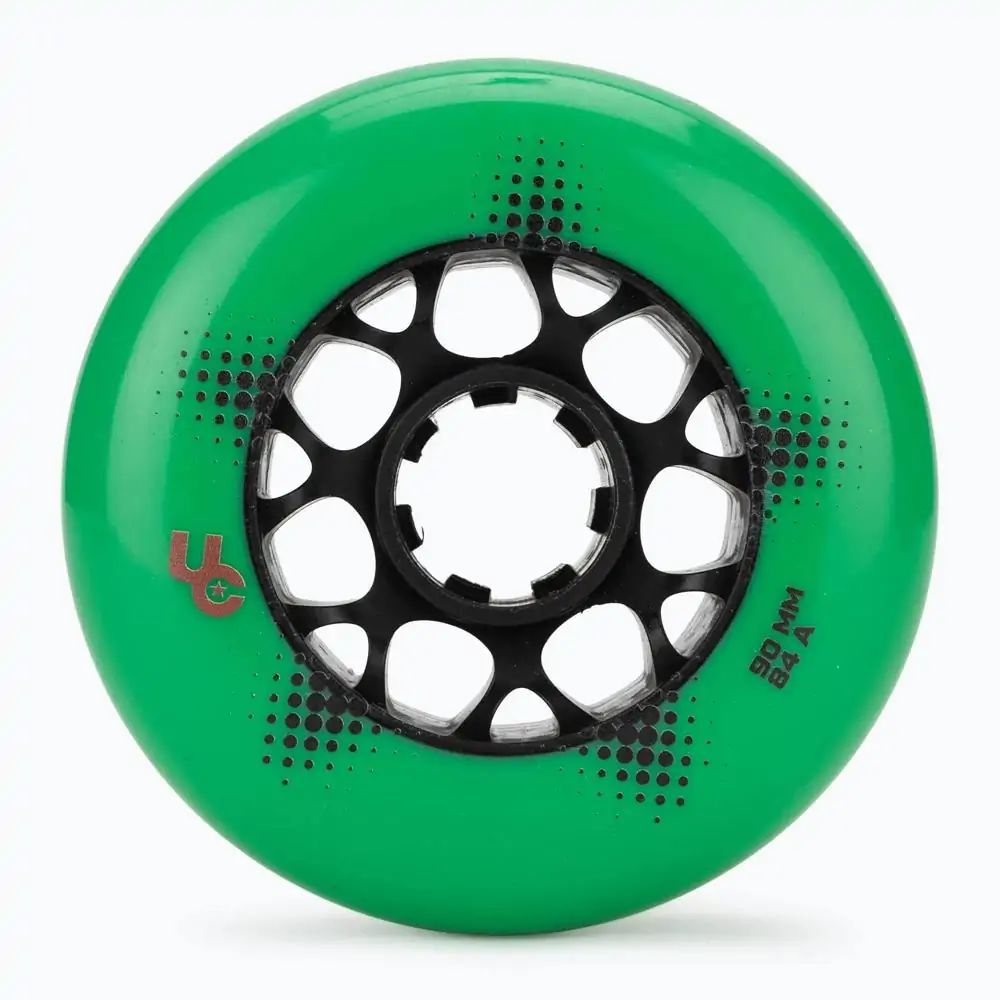 Колеса для роликовых коньков Undercover Team Pro Green 90mm 84A 6-pack — <Фото №1>