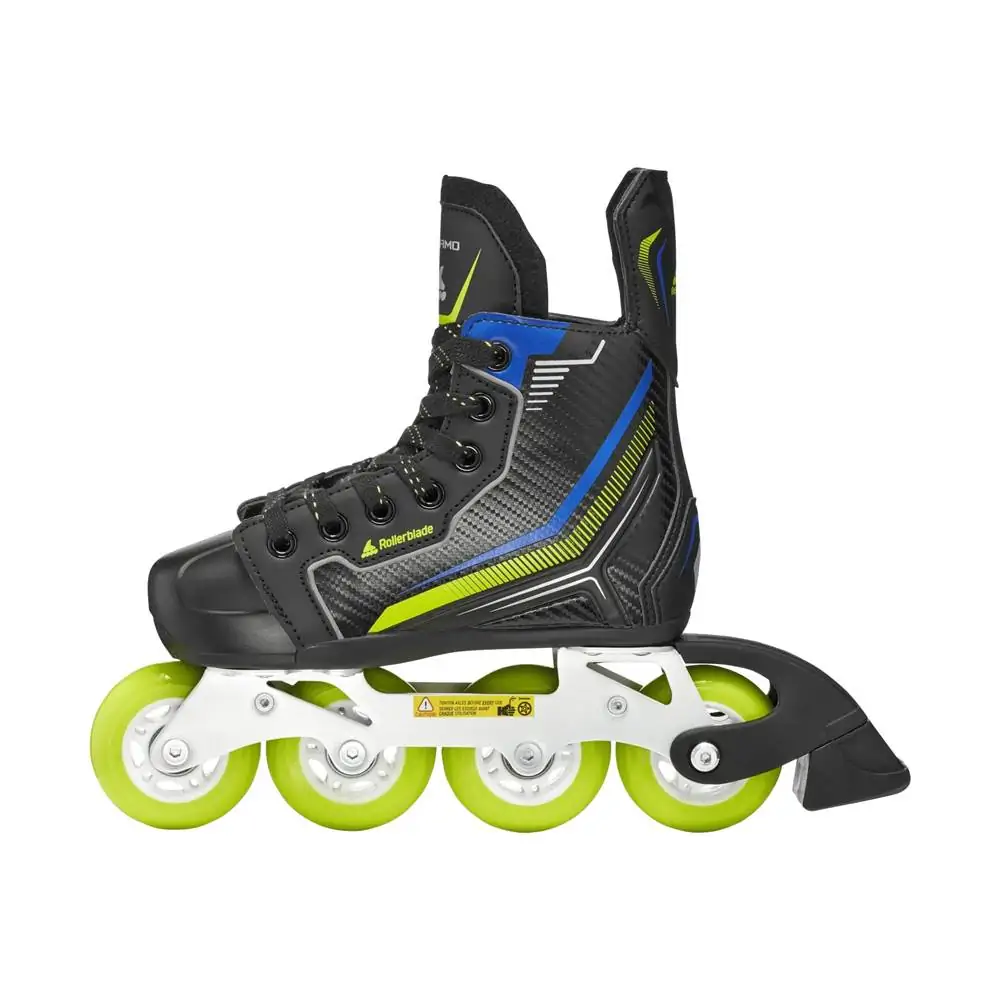 Роликові ковзани Rollerblade Dynamo Black Lime Blue — <Фото №5>