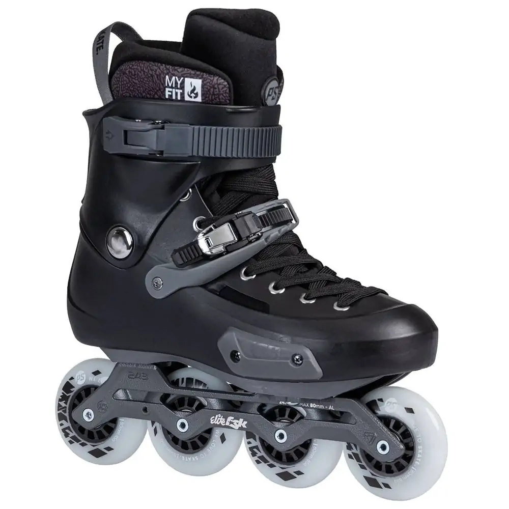 Четырехколесные ролики Powerslide Zoom Pro Black — <Фото №1>