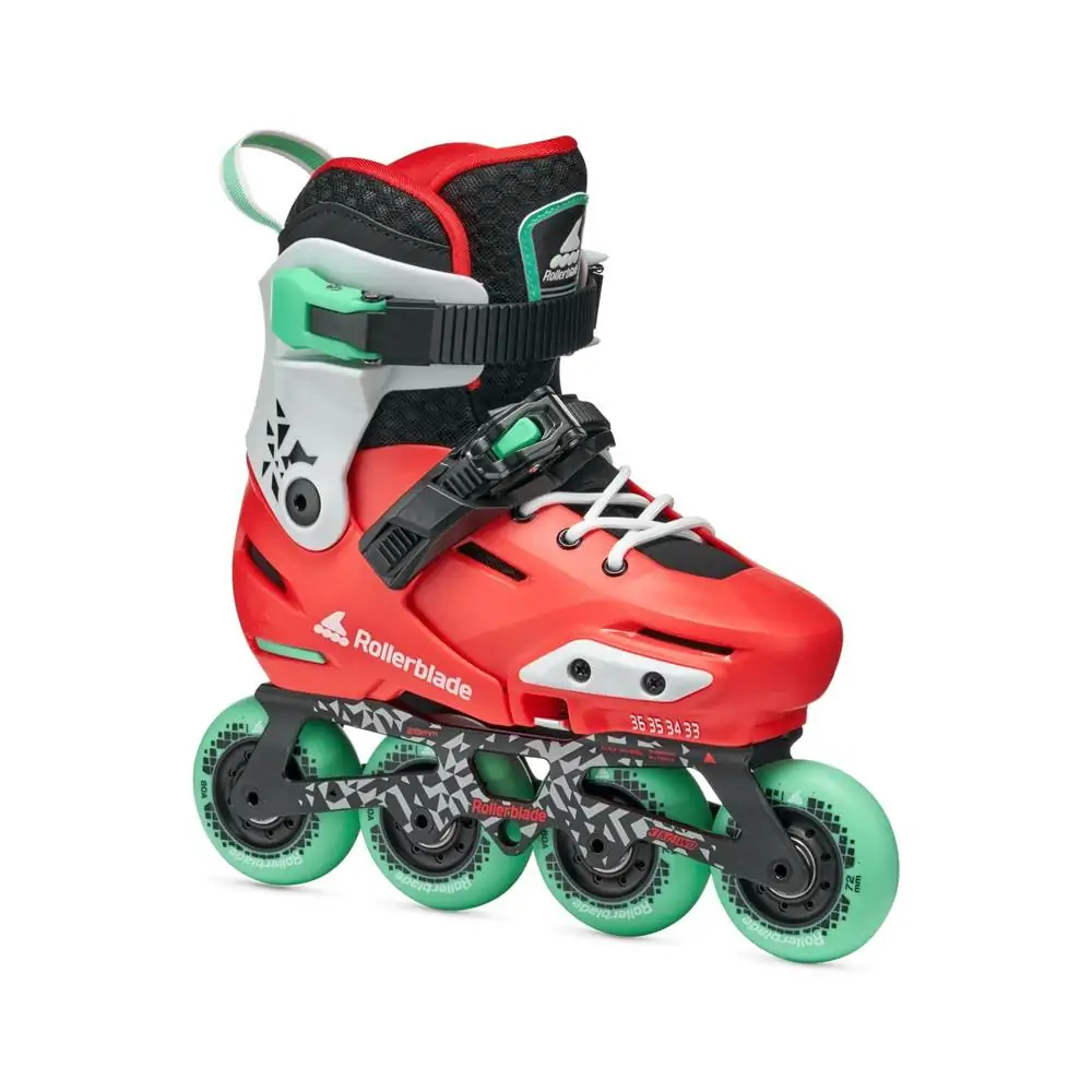 Детские ролики Rollerblade Apex Red Mint — <Фото №1>