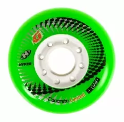 Колеса hyper concrete + grip green 76mm (4шт)