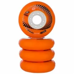 Колеса для роликів hyper concrete + grip orange 76mm (4шт) — <Фото №9>