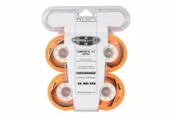 Колеса для роликів hyper concrete + grip orange 76mm (4шт) — <Фото №8>