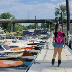 Рюкзак для роликів Powerslide Fitness Backpack — <Фото №10>