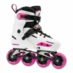 Дитячі фріскейт ролики Rollerblade Apex G White – Pink