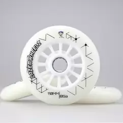 Колеса що світяться для роликів Flying Eagle Lazer Wheels 110 mm (3шт) — <Фото №4>