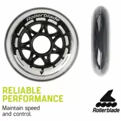 Колеса для роликів Rollerblade Wheels Inline Skating 84mm 84A (8 шт)